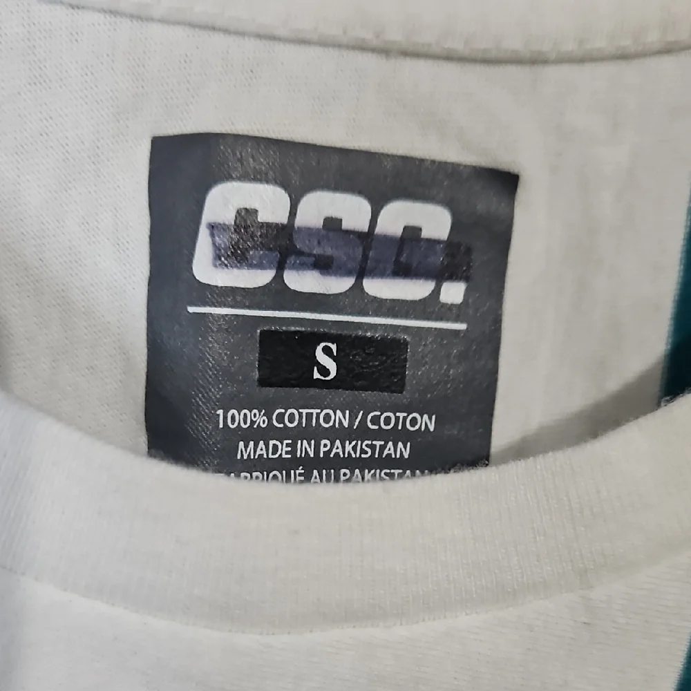 Classic White and Black Short Sleeve Tee